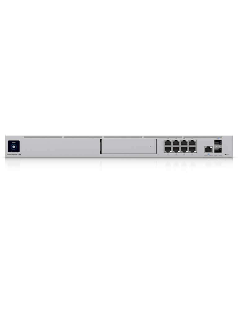 UBIQUITI UDM-SE- UNIFI DREAM MACHINE SPECIAL EDITION/ 1 PUERTO WAN 2.5G RJ45 Y 1 PUERTO WAN SFP+/ 8 PUERTOS LAN RJ45 CON POE/ 1 LAN SFP+/ 128 GB DE MEMORIA INTERNA/ APLICACIONES UNIFI INTEGRADAS#PREVENTA #UBI79-Controladores-UBIQUITI-Bsai Seguridad & Controles