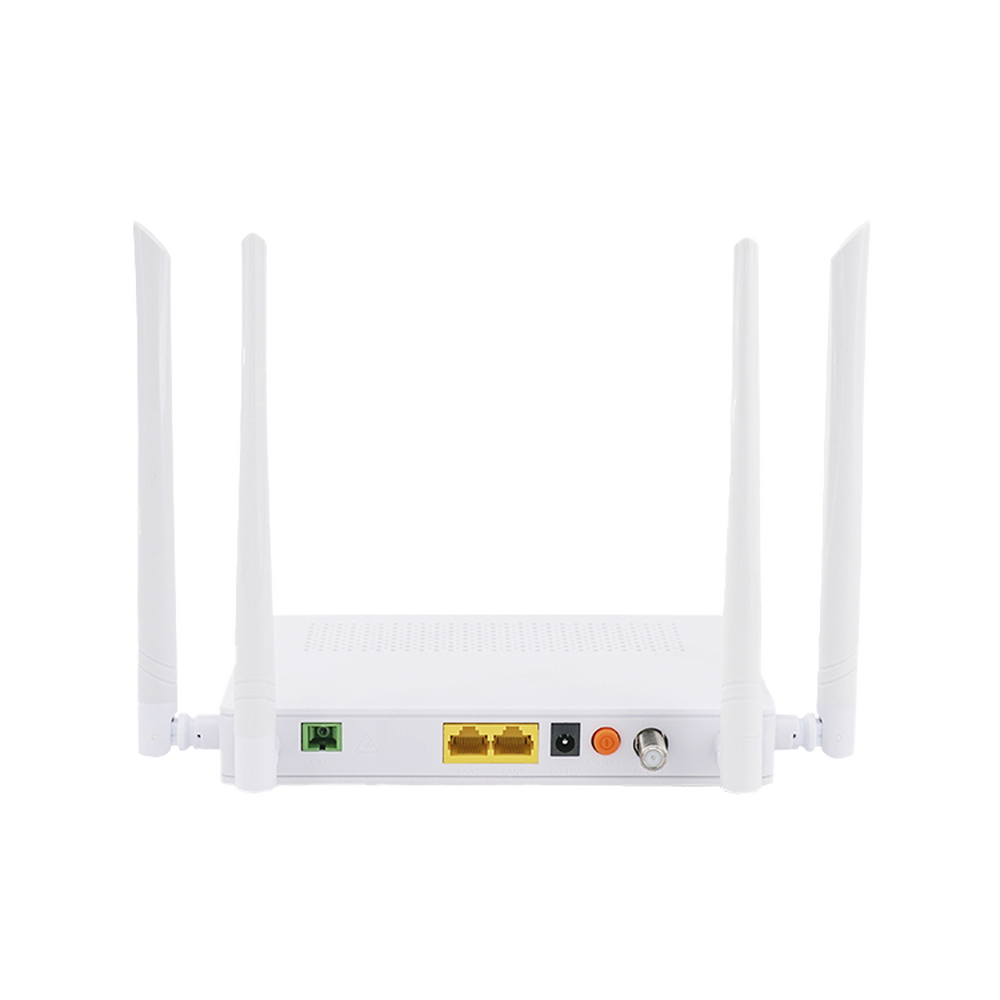 ONU DUAL GPON/EPON / WI-FI DOBLE BANDA 2.4 Y 5 GHZ / SOPORTA MESH / 2 PUERTOS GIGABIT / 1 PUERTO PON SC/APC / 1 PUERTO CATV / HASTA 1200 MBPS VÍA WI-FI-Redes FTTH/PON-V-SOL-Bsai Seguridad & Controles