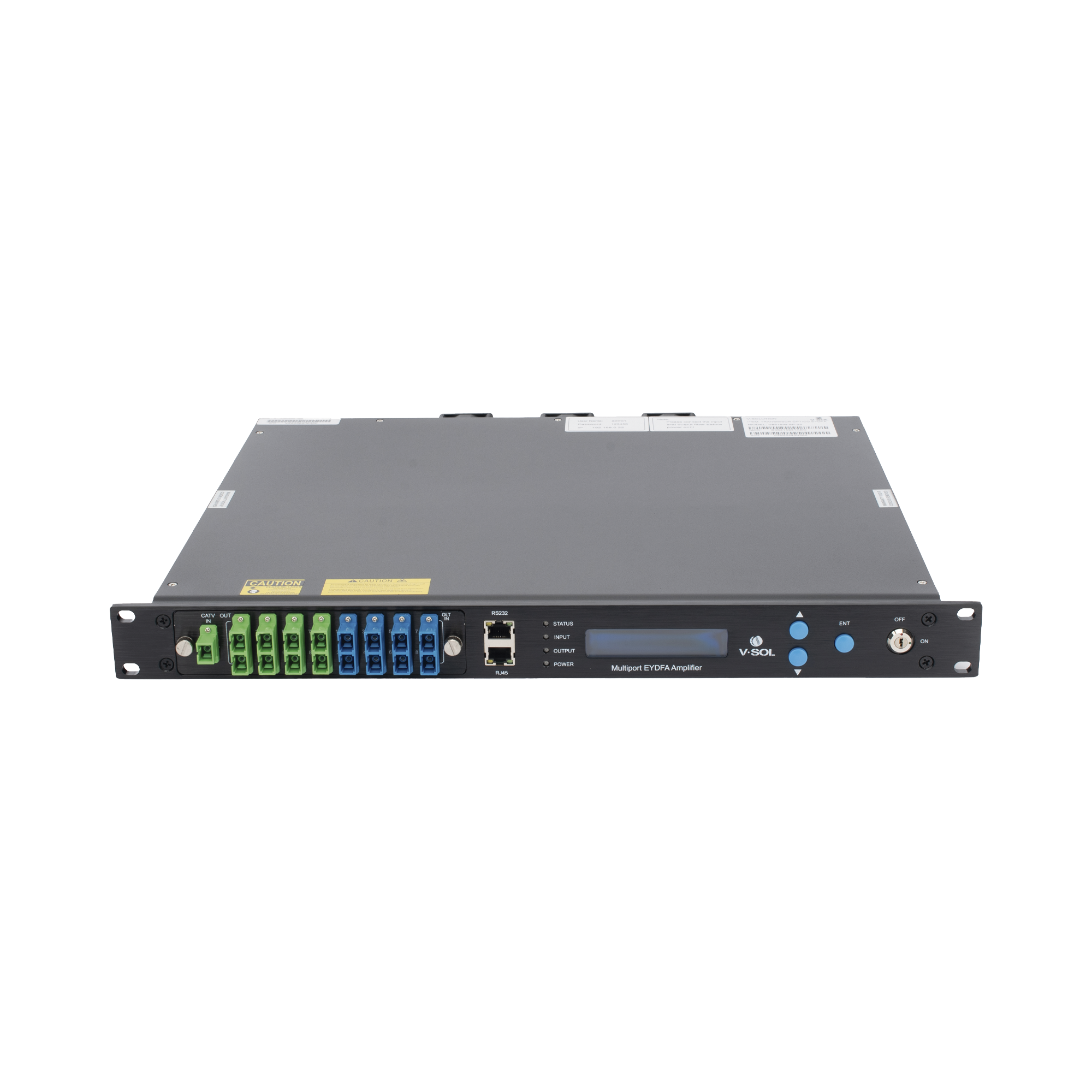 AMPLIFICADOR ÓPTICO EYDFA DE 8 PUERTOS DE 1550NM
