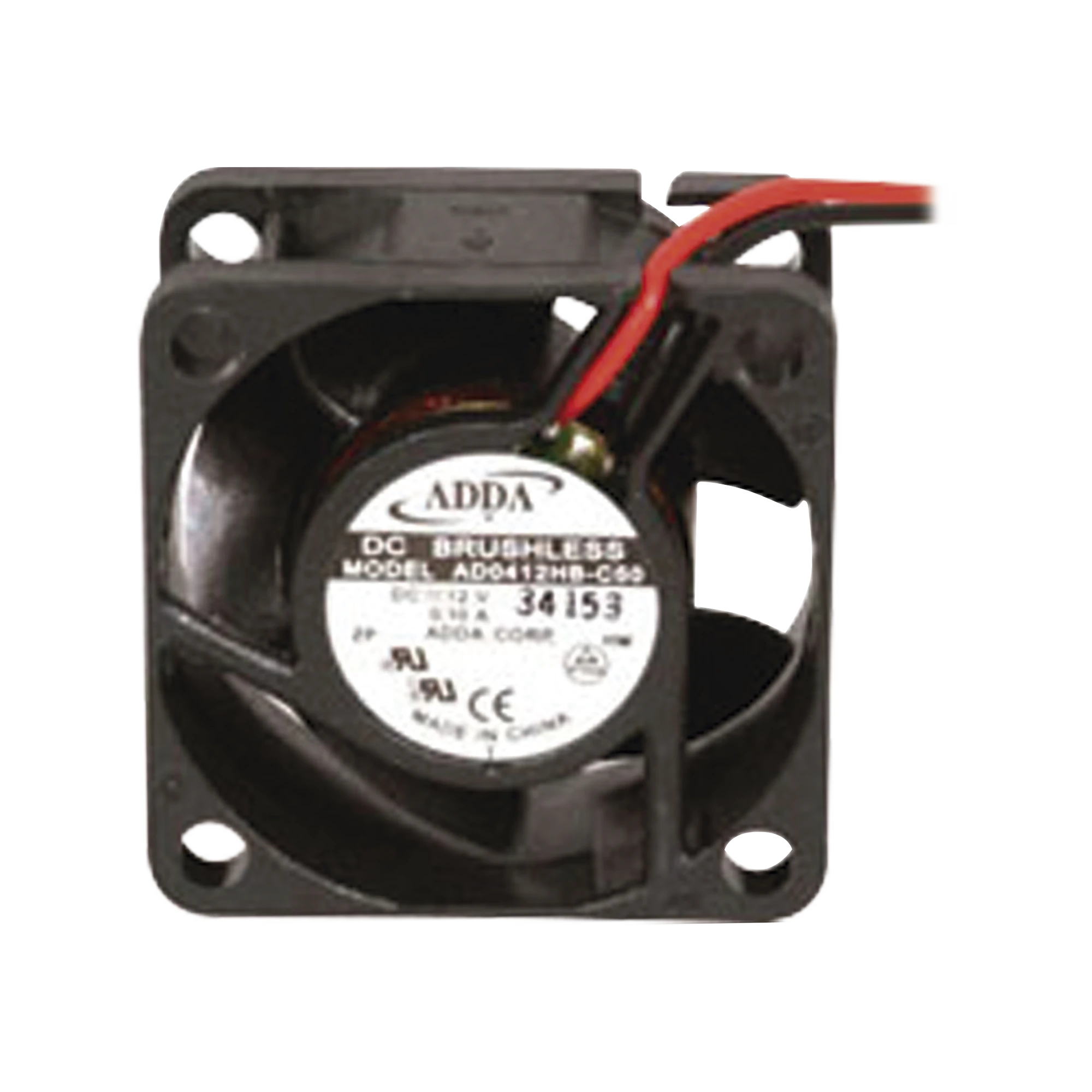 VENTILADOR AXIAL, SIN ESCOBILLAS DE 40 X 40 X 20 MM, RODAMIENTO DE BALEROS, CABLES DE 30 CM, 12 VCD, 100 MA, 8.8 CFM.-Refacciones-SYSCOM-Bsai Seguridad & Controles