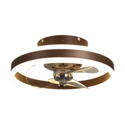 VENTILADOR DE TECHO CON LUMINARIO LED DE 110 V CA 50/60 HZ / 4500 LM / 6500 - 4 000 - 2 700 °K /3 TONOS DE LUZ / 3 VELOCIDADES / DIMEABLE.-Iluminación-JWJ-Bsai Seguridad & Controles