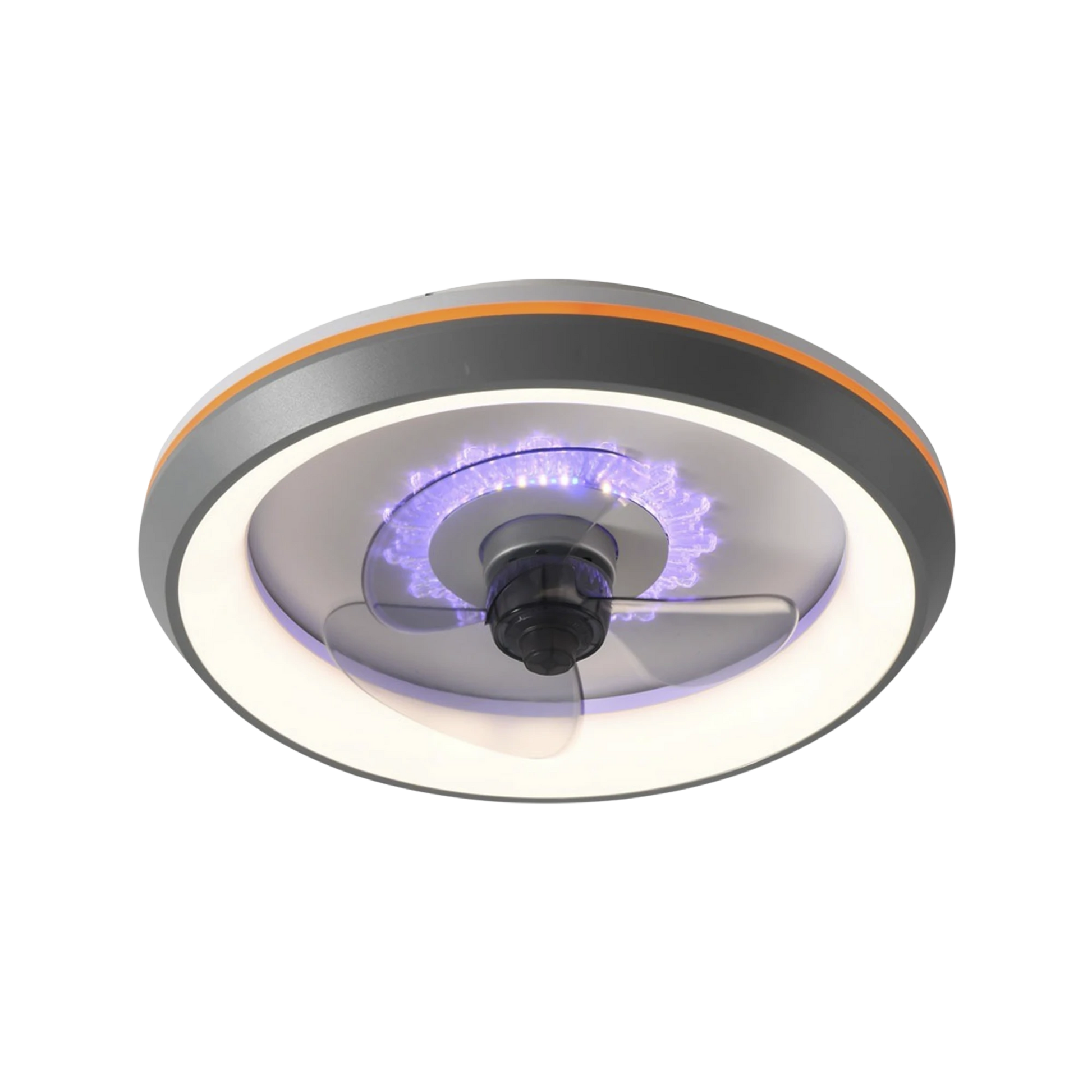 VENTILADOR DE TECHO CON LUMINARIO LED DE 110 V CA 50/60 HZ / 88 W /4500 LM / 6500 - 4 000 - 2 700 K /3 TONOS DE LUZ / 500 MM / 3 VELOCIDADES / DIMEABLE.-Iluminación-JWJ-Bsai Seguridad & Controles