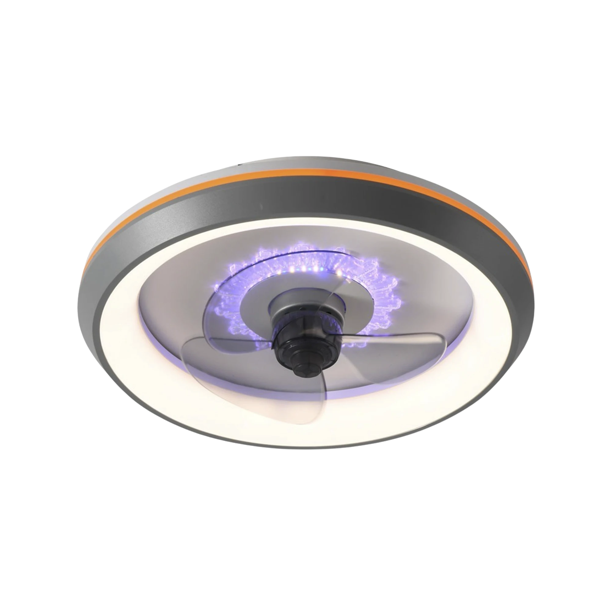 VENTILADOR DE TECHO CON LUMINARIO LED DE 110 V CA 50/60 HZ / 88 W /4500 LM / 6500 - 4 000 - 2 700 K /3 TONOS DE LUZ / 500 MM / 3 VELOCIDADES / DIMEABLE.-Iluminación-JWJ-Bsai Seguridad & Controles