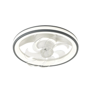 VENTILADOR DE TECHO CON LUMINARIO LED DE 110 V CA 50/60 HZ / 88 W /4500 LM / 6500 - 4 000 - 2 700 K /3 TONOS DE LUZ / 500 MM / 6 VELOCIDADES / DIMEABLE.-Iluminación-JWJ-Bsai Seguridad & Controles