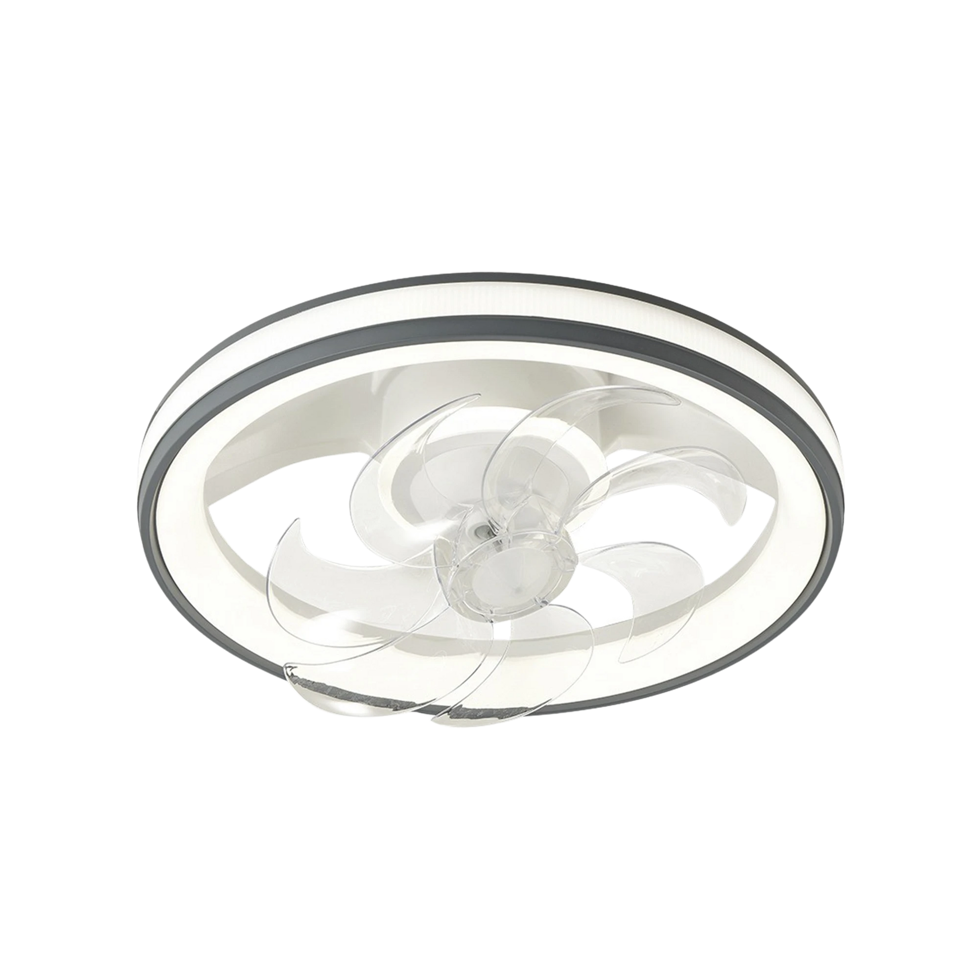 VENTILADOR DE TECHO CON LUMINARIO LED DE 110 V CA 50/60 HZ / 88 W /4500 LM / 6500 - 4 000 - 2 700 K /3 TONOS DE LUZ / 500 MM / 6 VELOCIDADES / DIMEABLE.-Iluminación-JWJ-Bsai Seguridad & Controles