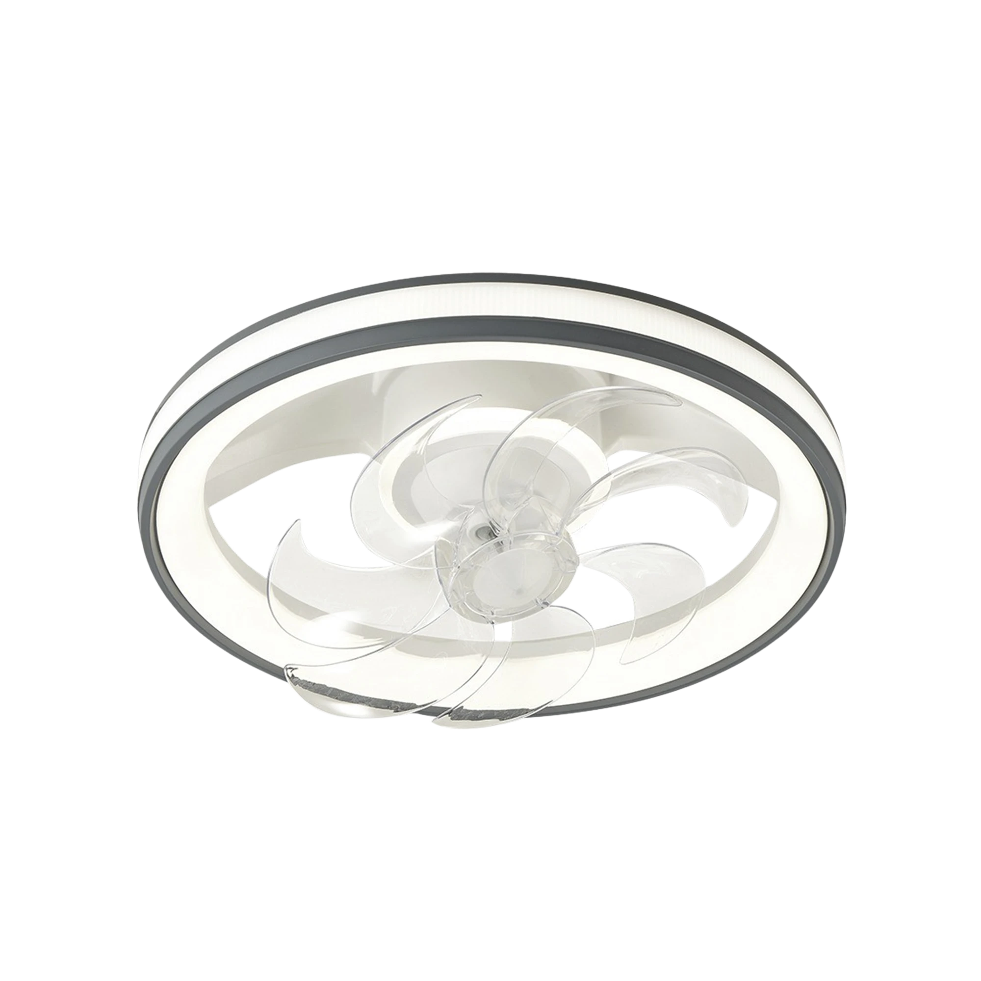 VENTILADOR DE TECHO CON LUMINARIO LED DE 110 V CA 50/60 HZ / 88 W /4500 LM / 6500 - 4 000 - 2 700 K /3 TONOS DE LUZ / 500 MM / 6 VELOCIDADES / DIMEABLE.-Iluminación-JWJ-Bsai Seguridad & Controles