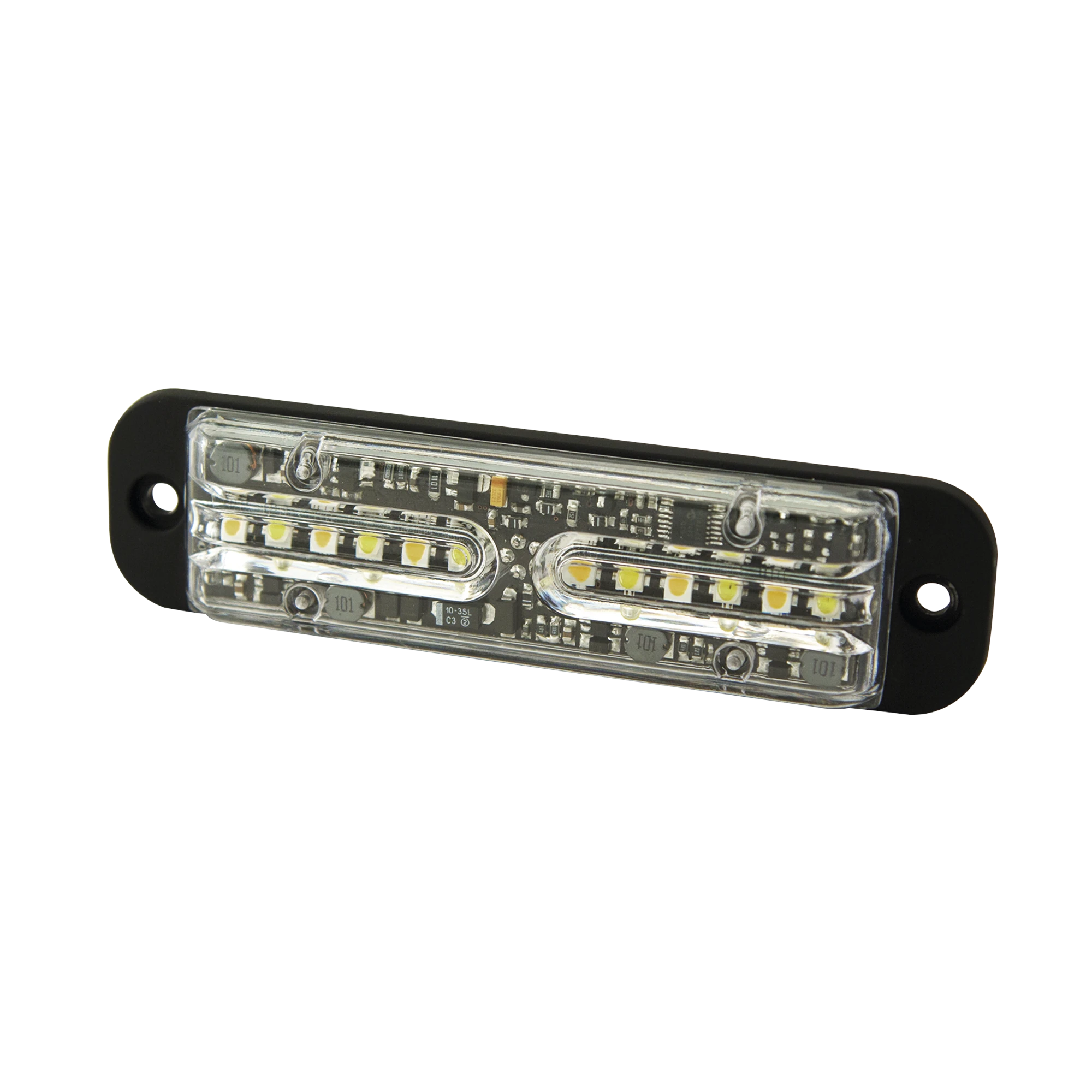 LUZ AMBAR/VERDE DE ADVERTENCIA-Luces Perimetrales-ECCO-Bsai Seguridad & Controles