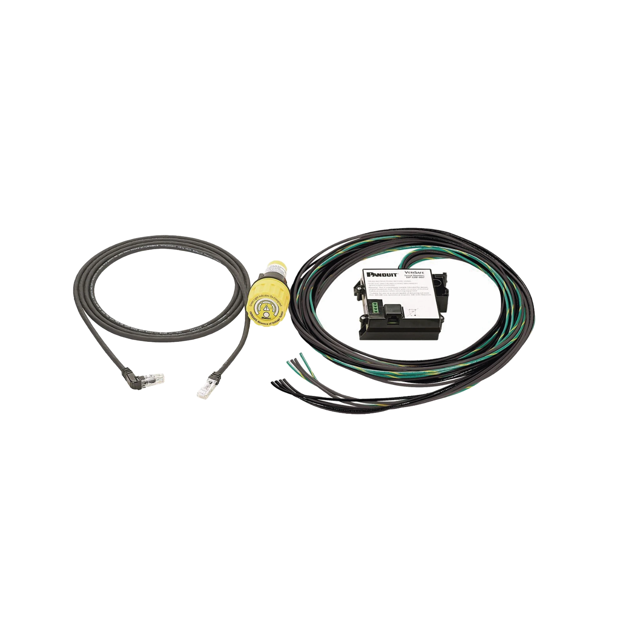 VERIFICADOR DE AUSENCIA DE VOLTAJE VERISAFE™, PARA TABLEROS ELECTRICOS CCMS TRIFÁSICOS DE HASTA 600 VCA, INCLUYE CABLES Y BATERÍA DE LITIO-Área Eléctrica-PANDUIT-Bsai Seguridad & Controles