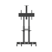 SOPORTE DE PANTALLA CON RUEDAS / COMPATIBLE CON MONITORES DE 55 "A 90" / BASE PARA COLOCAR ACCESORIOS ADICIONALES / VESA 200*200 - 800*500-Monitores Pantallas y Mobiliario-NB-EPCOM-Bsai Seguridad & Controles