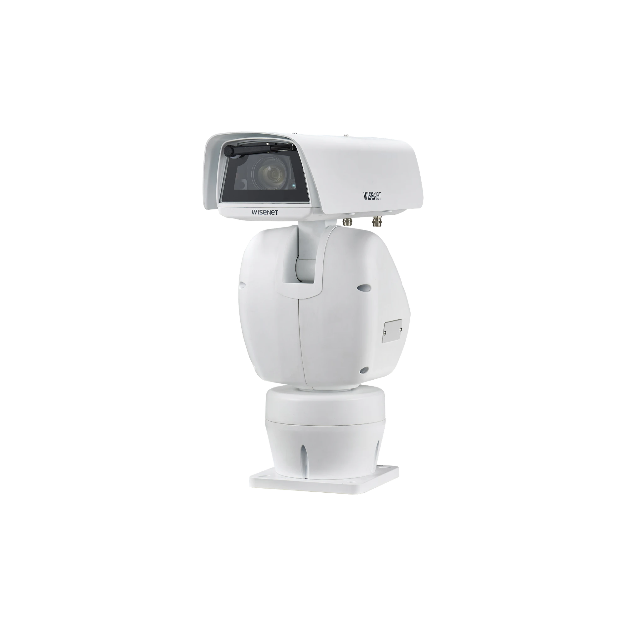 PTZ IP PUNTA DE POSTE EXTERIOR 2 MEGAPÍXEL / LENTE 32X / WDR 120 DB / VIDEO ANALÍTICOS AVANZADOS-Cámaras IP-Hanwha Techwin Wisenet-Bsai Seguridad & Controles