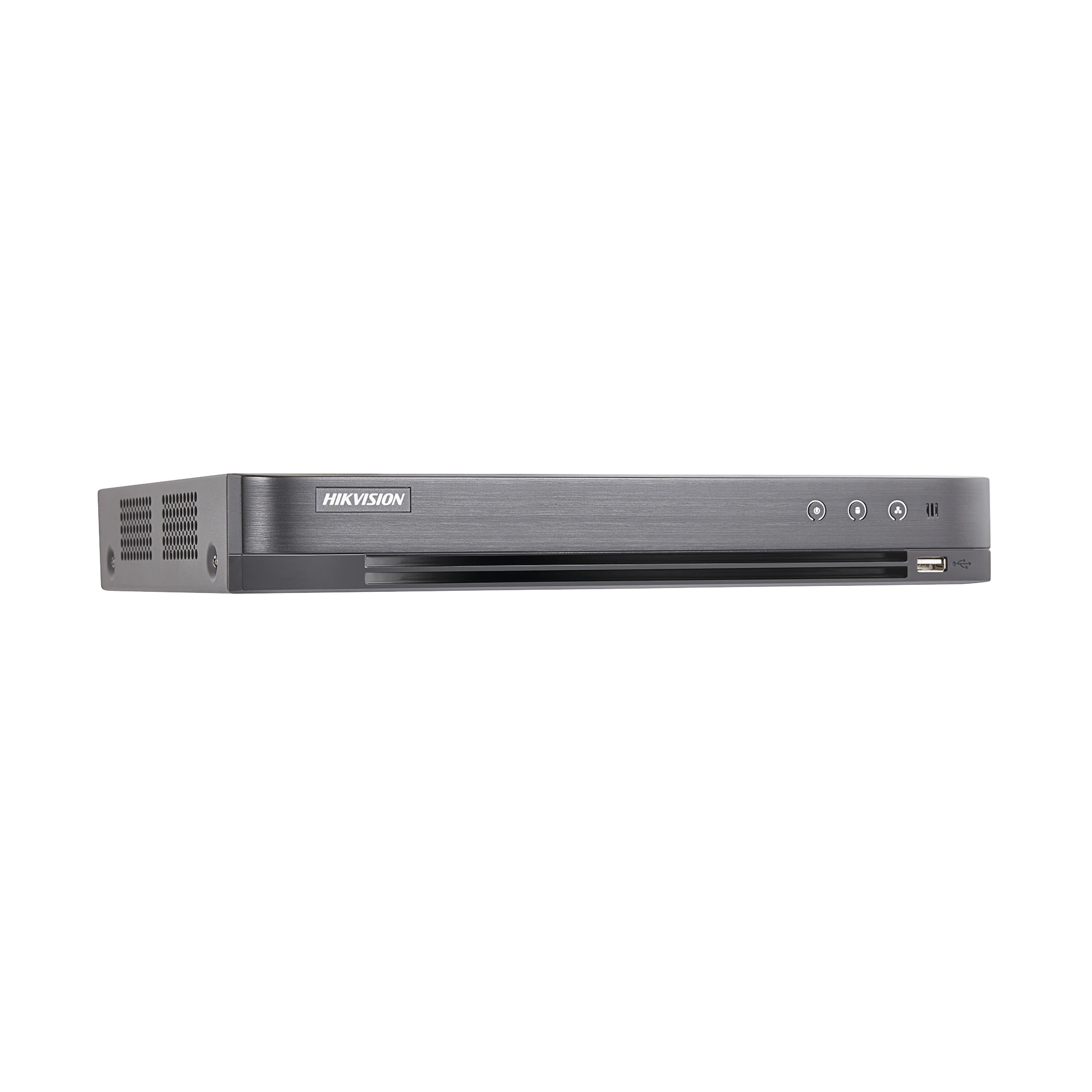 DVR 4 MEGAPIXEL / 8 CANALES TURBOHD + 4 CANALES IP / 1 BAHÍA DE DISCO DURO / 1 CANAL DE AUDIO / AUDIO POR COAXITRON / VÍDEOANÁLISIS-Dvrs-HIKVISION-Bsai Seguridad & Controles