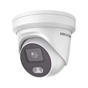TURRET IP 4 MEGAPIXEL / IMAGEN A COLOR 24/7 / LENTE 4 MM / LUZ BLANCA 30 MTS / WDR 130 DB / EXTERIOR IP67 / MICRÓFONO INTEGRADO / CAPTURA FACIAL / VIDEOANALITICOS (FILTRO DE FALSAS ALARMAS)-Cámaras IP-HIKVISION-Bsai Seguridad & Controles