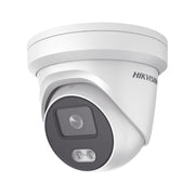TURRET IP 8 MEGAPIXEL / IMAGEN A COLOR 24/7 / LENTE 2.8 MM / LUZ BLANCA 30 MTS / WDR 130 DB / EXTERIOR IP67 / MICRÓFONO INTEGRADO / CAPTURA FACIAL / VIDEOANALITICOS (FILTRO DE FALSAS ALARMAS)-Cámaras IP-HIKVISION-Bsai Seguridad & Controles