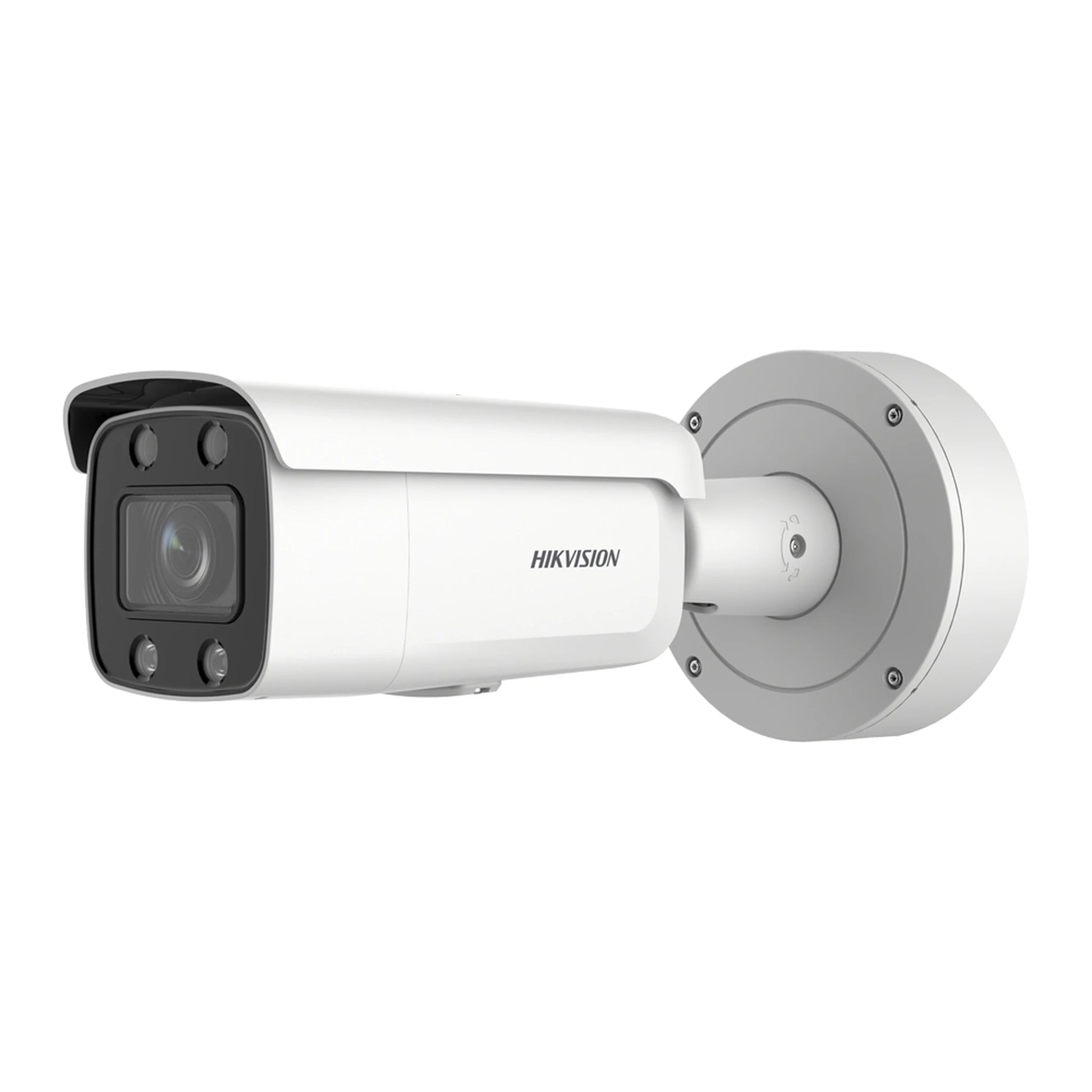BULLET IP 4 MEGAPIXEL / IMAGEN A COLOR 24/7 / LENTE 3.6 - 9 MM / LUZ BLANCA 60 MTS / WDR 130 DB / EXTERIOR IP67 / CAPTURA FACIAL / VIDEOANALITICOS (FILTRO DE FALSAS ALARMAS)-Cámaras IP-HIKVISION-Bsai Seguridad & Controles