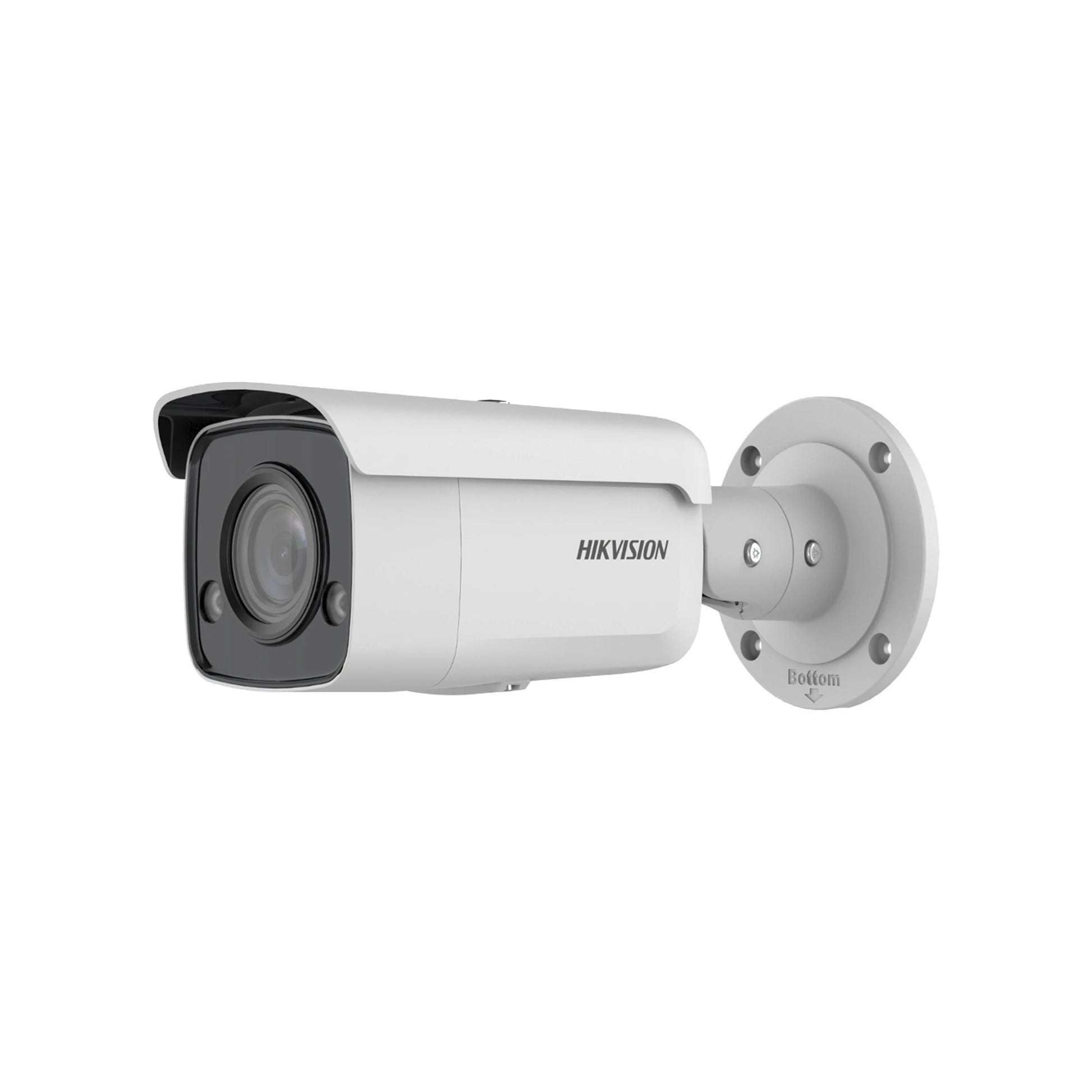 BALA IP 8 MEGAPIXEL / IMAGEN A COLOR 24/7 / POE / LENTE 4 MM / LUZ BLANCA 60 MTS / EXTERIOR IP67 / WDR 130 DB / CAPTURA FACIAL / VIDEOANALITICOS (FILTRO DE FALSAS ALARMAS)-Cámaras IP-HIKVISION-Bsai Seguridad & Controles