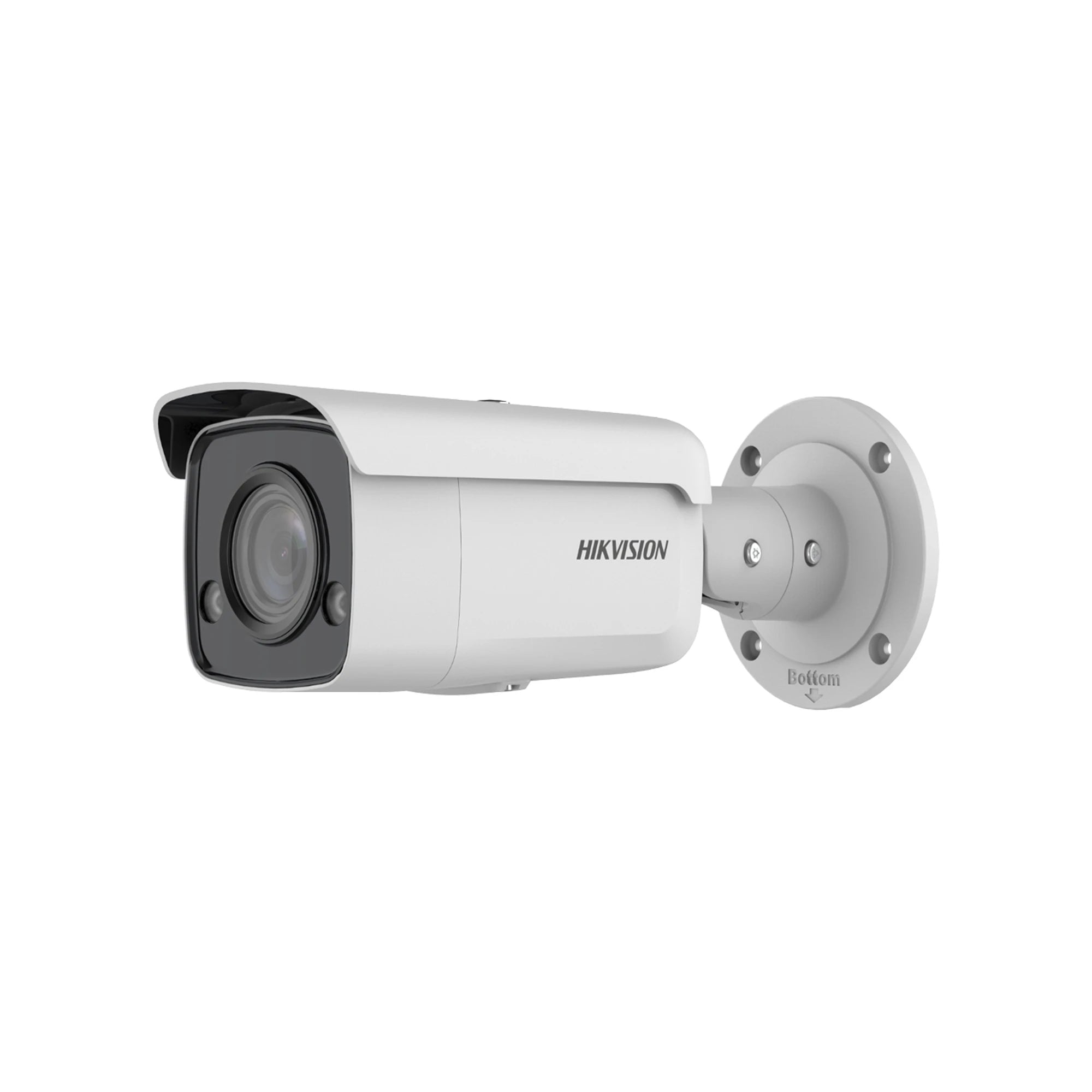 BALA IP 8 MEGAPIXEL / IMAGEN A COLOR 24/7 / POE / LENTE 4 MM / LUZ BLANCA 60 MTS / EXTERIOR IP67 / WDR 130 DB / CAPTURA FACIAL / VIDEOANALITICOS (FILTRO DE FALSAS ALARMAS)-Cámaras IP-HIKVISION-Bsai Seguridad & Controles