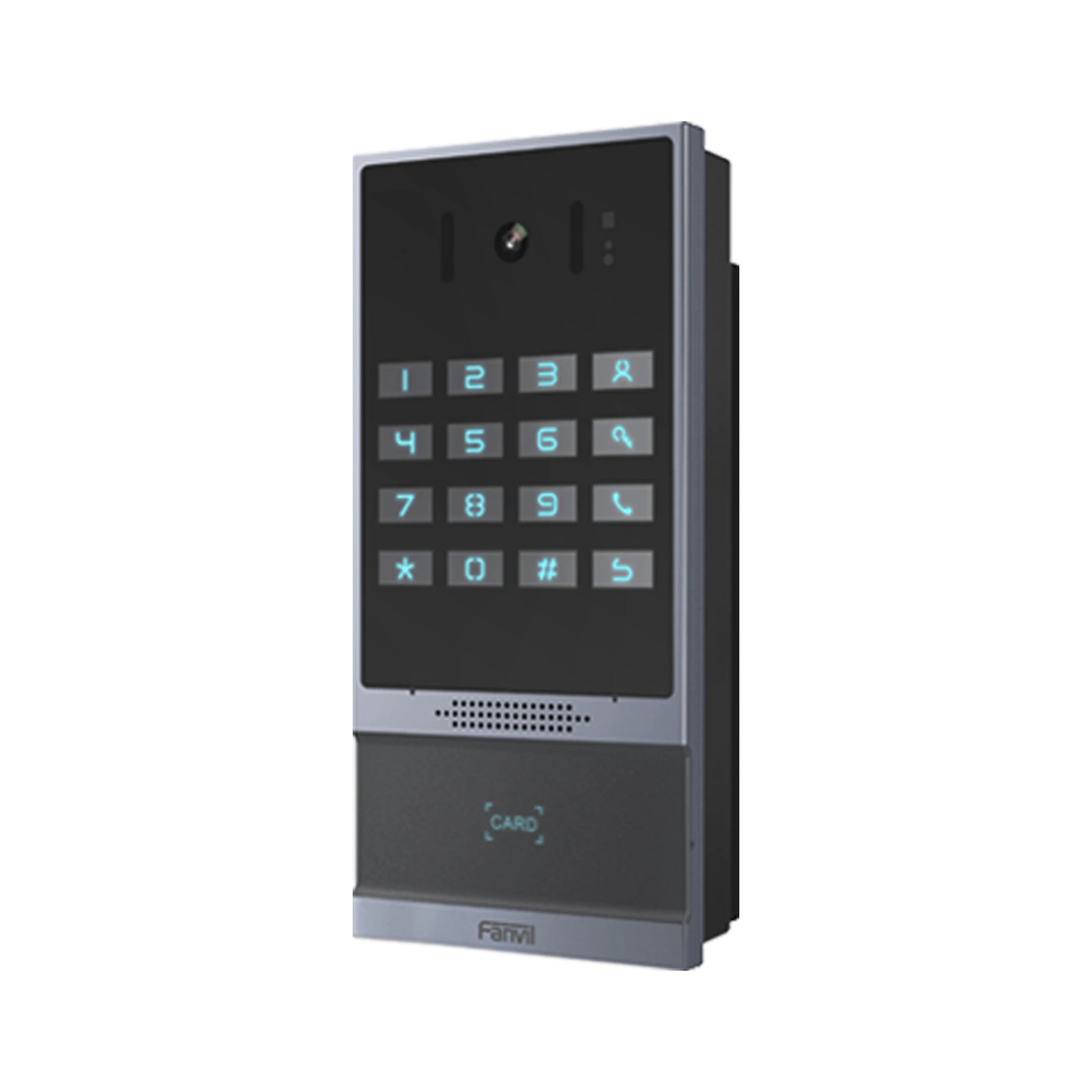 VIDEOPORTERO SIP I64, TECLADO NUMÉRICO ILUMINADO, 2 RELEVADORES, ANTI-VANDÁLICO, IP66 Y IK07, POE-VoIP y Telefonía IP-FANVIL-Bsai Seguridad & Controles