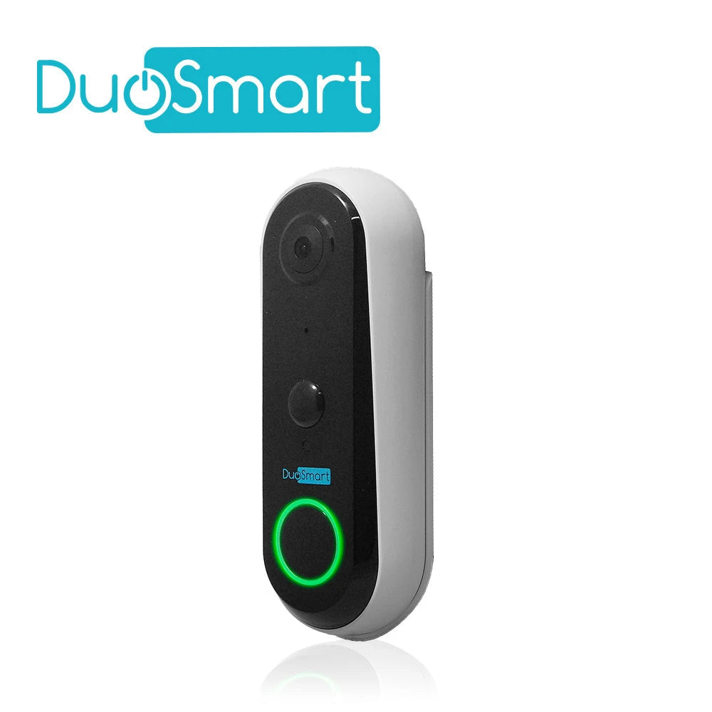 VIDEOPORTERO WIFI DUOSMART E50 1MP NOTIFICACIONES PUSH COMPATIBLE CON APP DUOSMART Y SOPORTE DE TARJETA DE MEMORIA MICROSD DE HASTA 128 GB (NO INCLUIDA)-Automatizacion - Casa Inteligente-DUOSMART-Bsai Seguridad & Controles