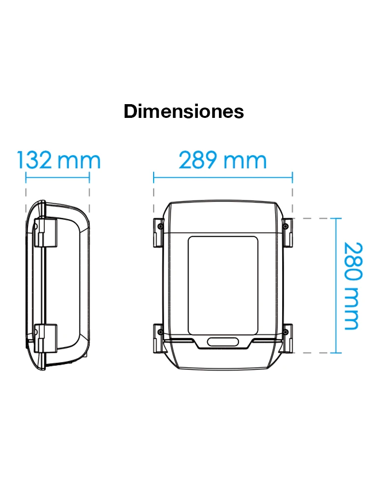 VIVOTEK AT-CAB-001 - GABINETE PARA PROTECCION DE DISPOSITIVOS Y CONEXIONES PARA EXTERIOR, IP66, IK10, ANTIVANDALICO, COLOR BLANCO-Gabinetes-VIVOTEK-Bsai Seguridad & Controles