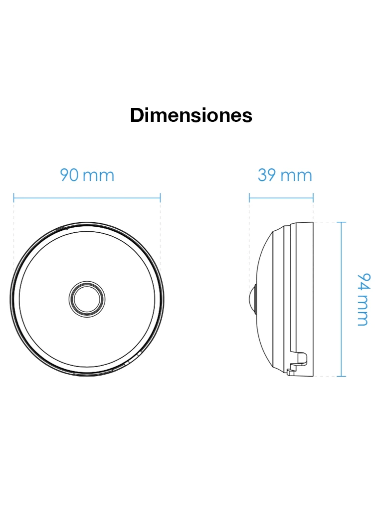 VIVOTEK FE9180-H - CÁMARA IP FISHEYE DE INTERIOR, 5 MEGAPÍXELES, VISIÓN HEMISFÉRICA 360º, SMART STREAM III, WDR PRO, 3DNR, MICRÓFONO INTEGRADO, RANURA DE TARJETAS MICROSD, ONVIF #DW #RETAIL-Fisheye 360-VIVOTEK-Bsai Seguridad & Controles