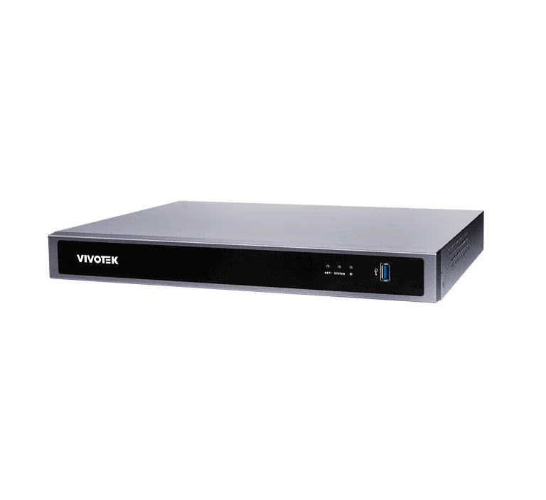 VIVOTEK ND9426P - GRABADOR NVR 16 CANALES, 2 BAHIAS, 16 PUERTOS POE GE, 1 PUERTO HDMI 4K, 1 PUERTO VGA, CIBERSEGURIDAD TREND MICRO, DEEP SEARCH, SMART VCA SEARCH, NDAA, ONVIF-NVR's de 16 Canales-VIVOTEK-Bsai Seguridad & Controles