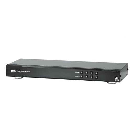 CONMUTADOR MATRICIAL HDMI 4X4 4K-ProAV-ATEN-VM0404HA-Bsai Seguridad & Controles