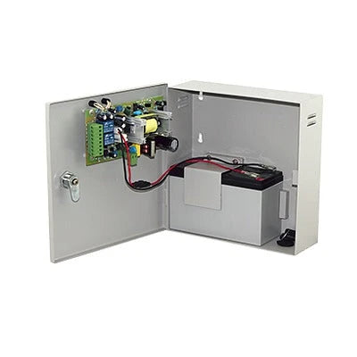 FUENTE DE ALIMENTACIÓN DE 1 SALIDA 11-15 VCC 5 A / TEMPORIZADOR INTEGRADO / CON CAPACIDAD DE BATERÍA DE RESPALDO / REQUIERE BATERÍA / VOLTAJE DE ENTRADA 96-264 VCA-Fuentes de Alimentación-EPCOM POWERLINE-Bsai Seguridad & Controles