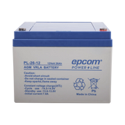 BATERÍA CON TECNOLOGÍA AGM/VRLA, 26 AH. 12 VCD-Baterías-EPCOM POWERLINE-Bsai Seguridad & Controles