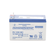 BATERÍA 12V, 9AH, PARA RESPALDO, TECNOLOGÍAS AGM/VRLA, 5 AÑOS VIDA ÚTIL, TERMINALES NB1, RECONOCIDA UL-Fuentes de Alimentación-POWER SONIC-Bsai Seguridad & Controles