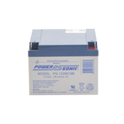 BATERÍA 12V, 26AH, PARA RESPALDO, TECNOLOGÍAS AGM/VRLA, 5 AÑOS VIDA ÚTIL, TERMINALES NB, RECONOCIDA UL-Fuentes de Alimentación-POWER SONIC-Bsai Seguridad & Controles