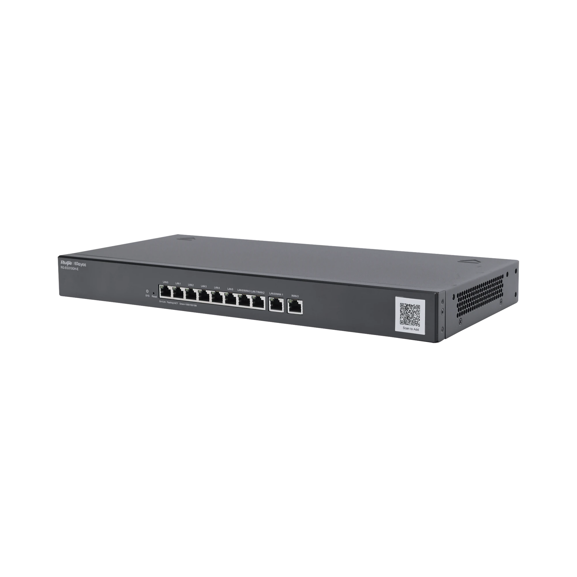 ROUTER ADMINISTRABLE , 6 PUERTOS LAN Y 3 PUERTOS LAN/WAN GIGABIT Y 1 PUERTO WAN GIGABIT, HASTA 300 CLIENTES CON DESEMPEÑO DE 1.5 GBPS ASIMÉTRICOS-Networking-RUIJIE-Bsai Seguridad & Controles