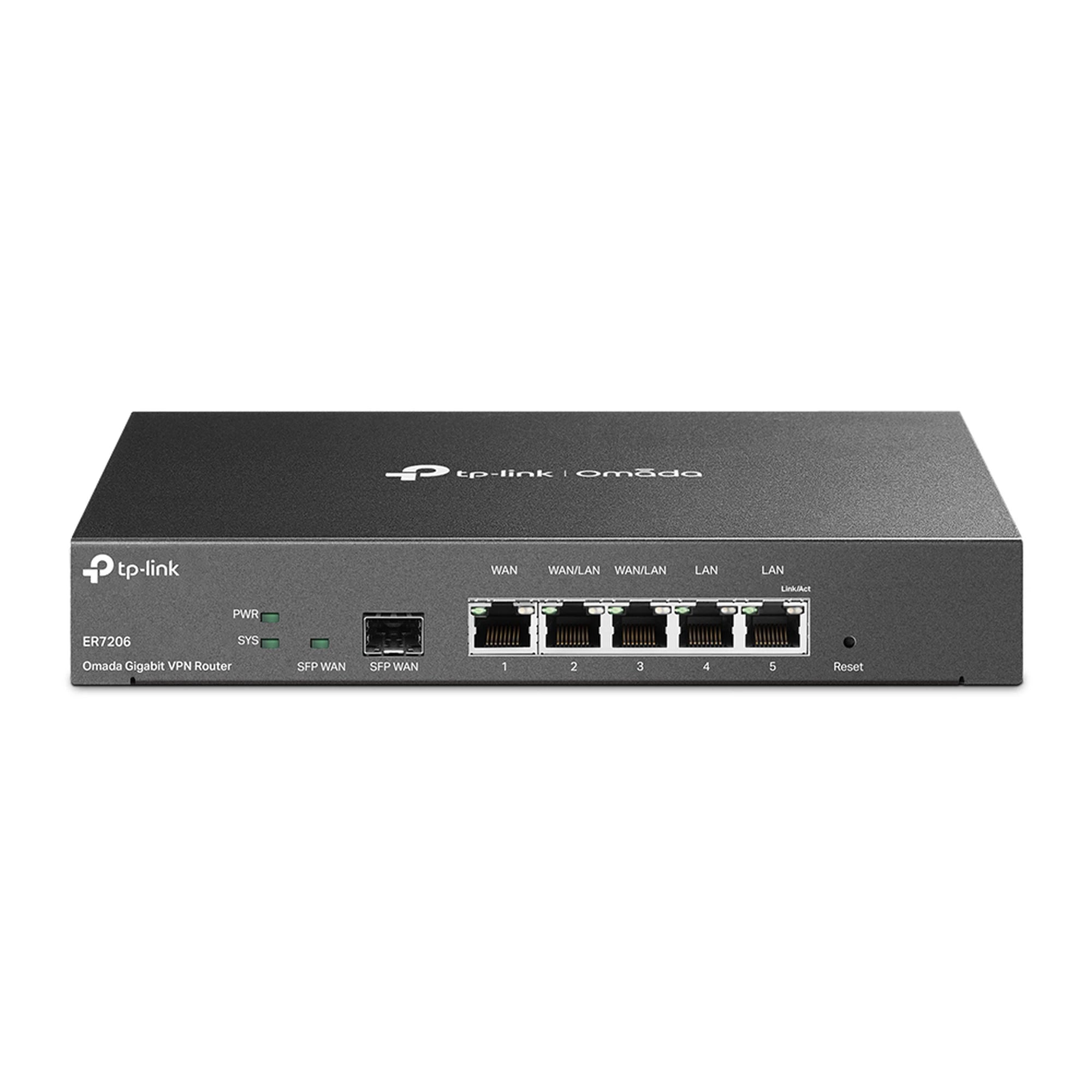 ROUTER VPN - SDN MULTI-WAN GIGABIT, 1 PUERTO LAN GIGABIT, 1 PUERTO WAN GIGABIT, 1 PUERTO WAN SFP, 2 PUERTOS AUTO CONFIGURABLES LAN/WAN, 150,000 SESIONES CONCURRENTES, ADMINISTRACIÓN CENTRALIZADA OMADA SDN-Networking-TP-LINK-Bsai Seguridad & Controles