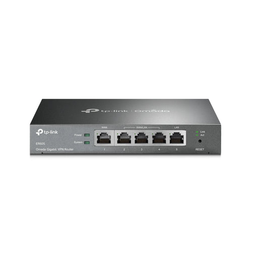 ROUTER VPN - SDN MULTI-WAN GIGABIT, 1 PUERTO LAN GIGABIT, 1 PUERTO WAN GIGABIT, 3 PUERTOS AUTO CONFIGURABLES LAN/WAN, 25,000 SESIONES CONCURRENTES, ADMINISTRACIÓN CENTRALIZADA OMADA SDN-Networking-TP-LINK-ER605-Bsai Seguridad & Controles