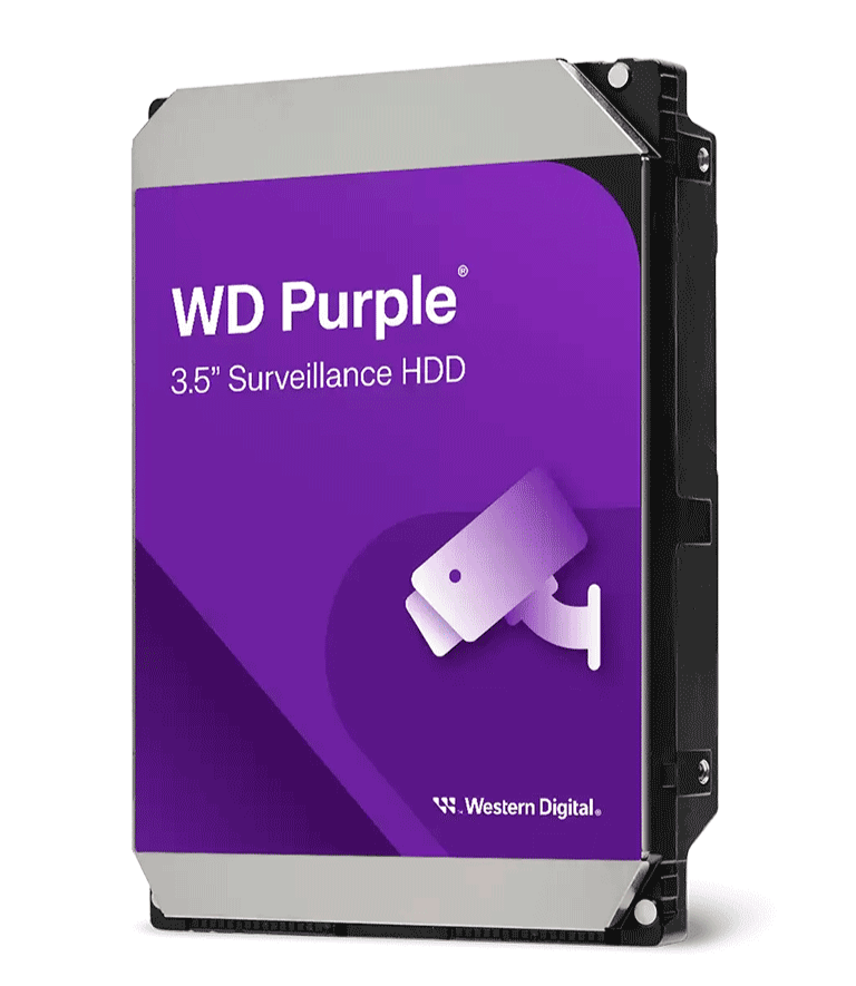 WESTERN DIGITAL WD102PURP - DISCO DURO DE 10TB PURPLE PRO/ ESPECIAL PARA VIDEOVIGILANCIA CON IA/ TECNOLOGÍA IA ALLFRAME/ INTERFACE: SATA 6 GB/S / CACHE 512 M / HASTA 64 CÁMARAS/ 32 SECUENCIAS DE IA PARA ANÁLISIS DE APRENDIZAJE PROFUNDO-Discos Duros-WESTERN DIGITAL-Bsai Seguridad & Controles