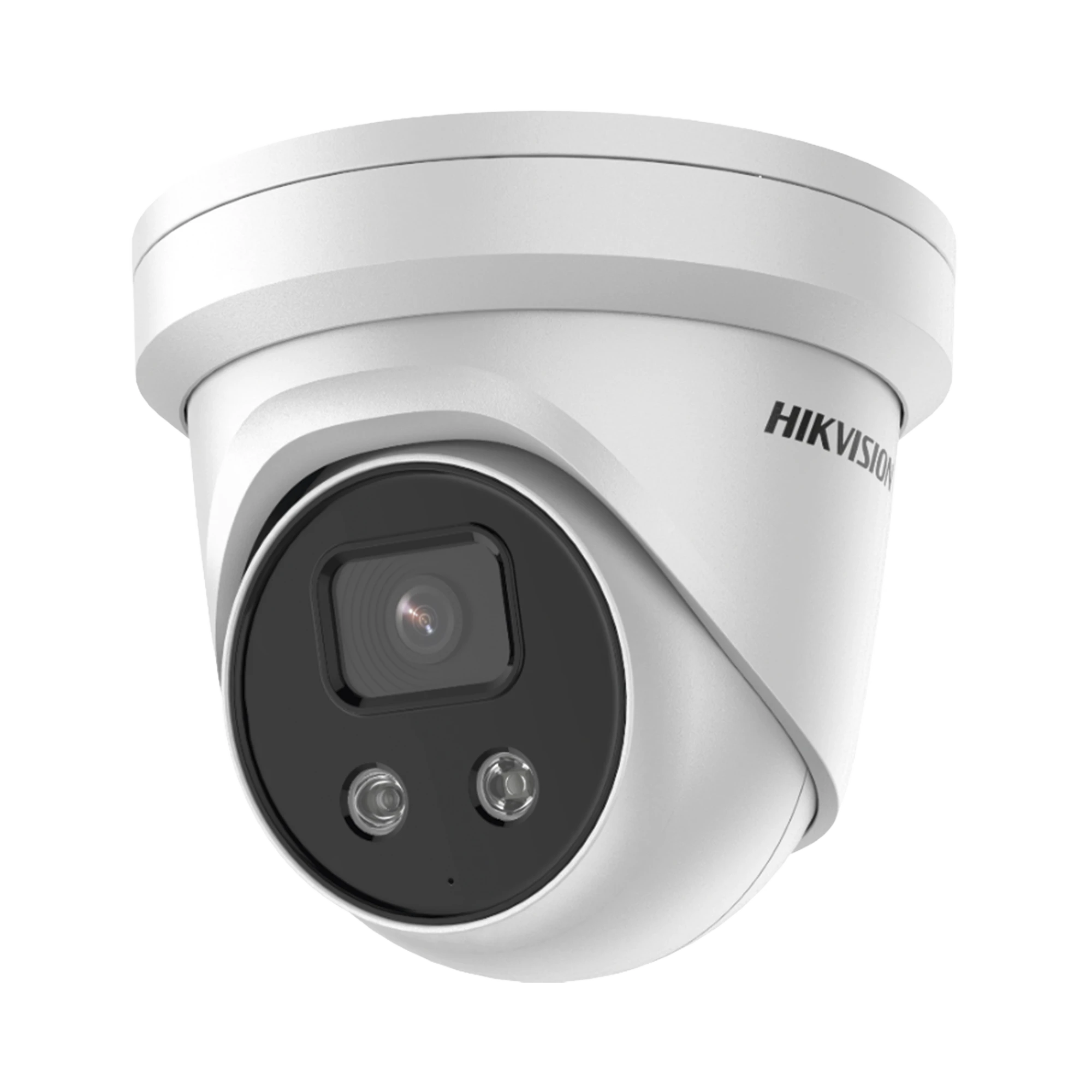 TURRET IP 5 MEGAPIXEL / LENTE 2.8 MM / 40 MTS IR / EXTERIOR IP67 / MICRÓFONO Y BOCINA INTEGRADO / ACUSENSE (EVITA FALSAS ALARMAS) / WDR 120 DB-Cámaras IP-HIKVISION-Bsai Seguridad & Controles