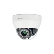 CÁMARA IP TIPO DOMO INTERIOR 2 MEGAPÍXEL / LENTE VARIFOCAL 3.2 -10MM / IR 20M / WDR 120DB-Cámaras IP-HANWHA TECHWIN WISENET-Bsai Seguridad & Controles