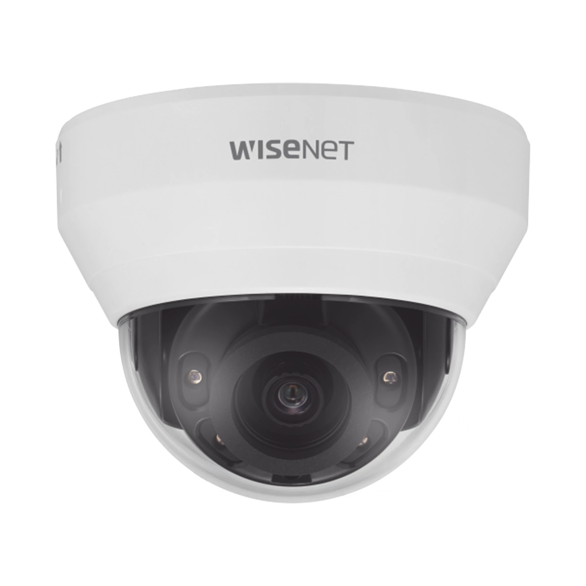 CÁMARA IP TIPO DOMO INTERIOR 2 MEGAPÍXEL / LENTE 3 MM / IR 20M / WDR 120DB-Cámaras IP-Hanwha Techwin Wisenet-Bsai Seguridad & Controles