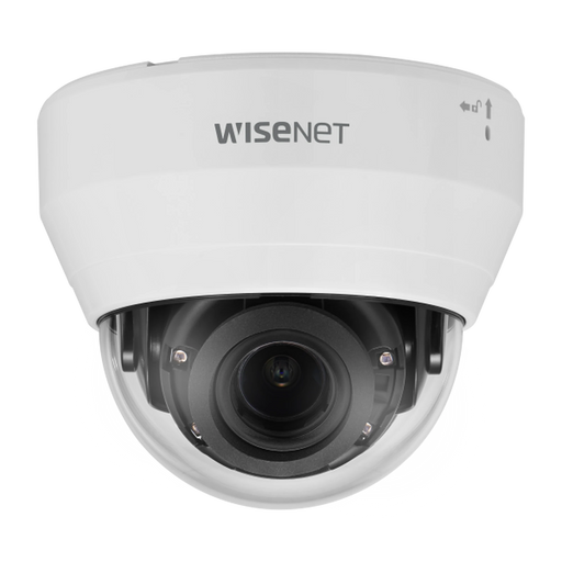 CÁMARA IP TIPO DOMO INTERIOR 2 MEGAPÍXEL / LENTE VARIFOCAL 3.2 -10MM / IR 20M / WDR 120DB-Cámaras IP-Hanwha Techwin Wisenet-LND-6072R-Bsai Seguridad & Controles