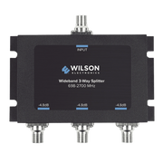 DIVISOR DE POTENCIA DE 3 VÍAS PARA LA DISTRIBUCIÓN DE SEÑAL A TRES ANTENAS DE SERVICIO | 4.8 DB DE PÉRDIDA POR PUERTO | CONECTORES F HEMBRA-Antenas-WILSONPRO / WEBOOST-Bsai Seguridad & Controles