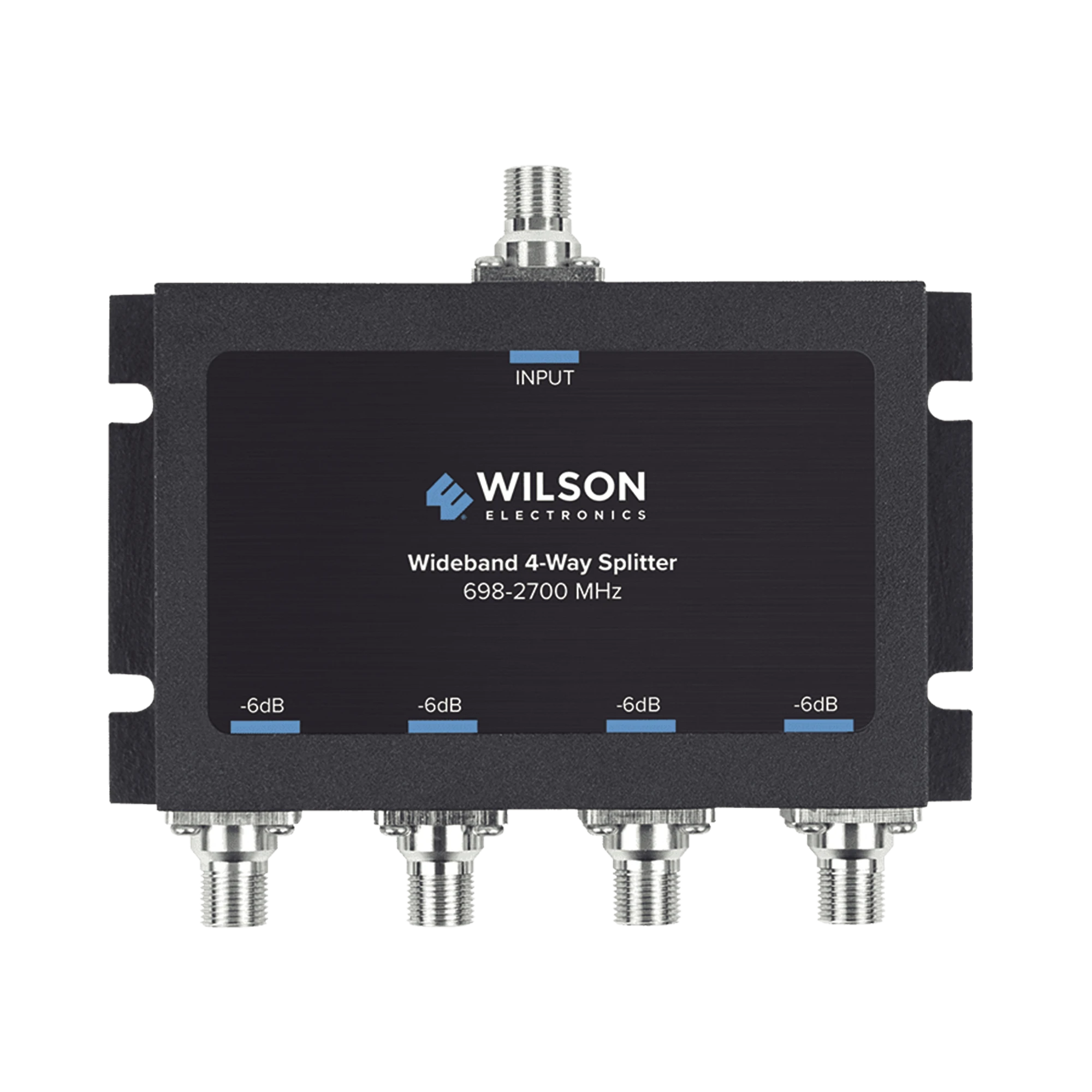 DIVISOR DE POTENCIA DE 4 VÍAS PARA LA DISTRIBUCIÓN DE SEÑAL A DOS ANTENAS DE SERVICIO | 6 DB DE PÉRDIDA POR PUERTO | CONECTORES F HEMBRA-Antenas-WILSONPRO / WEBOOST-Bsai Seguridad & Controles