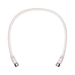 JUMPER COAXIAL CON CABLE TIPO RG-6 EN COLOR BLANCO DE 60.96 CENTÍMETROS DE LONGITUD Y CONECTORES F MACHO EN AMBOS EXTREMOS. 75 OHM DE IMPEDANCIA.-Cableado-WILSONPRO / WEBOOST-Bsai Seguridad & Controles