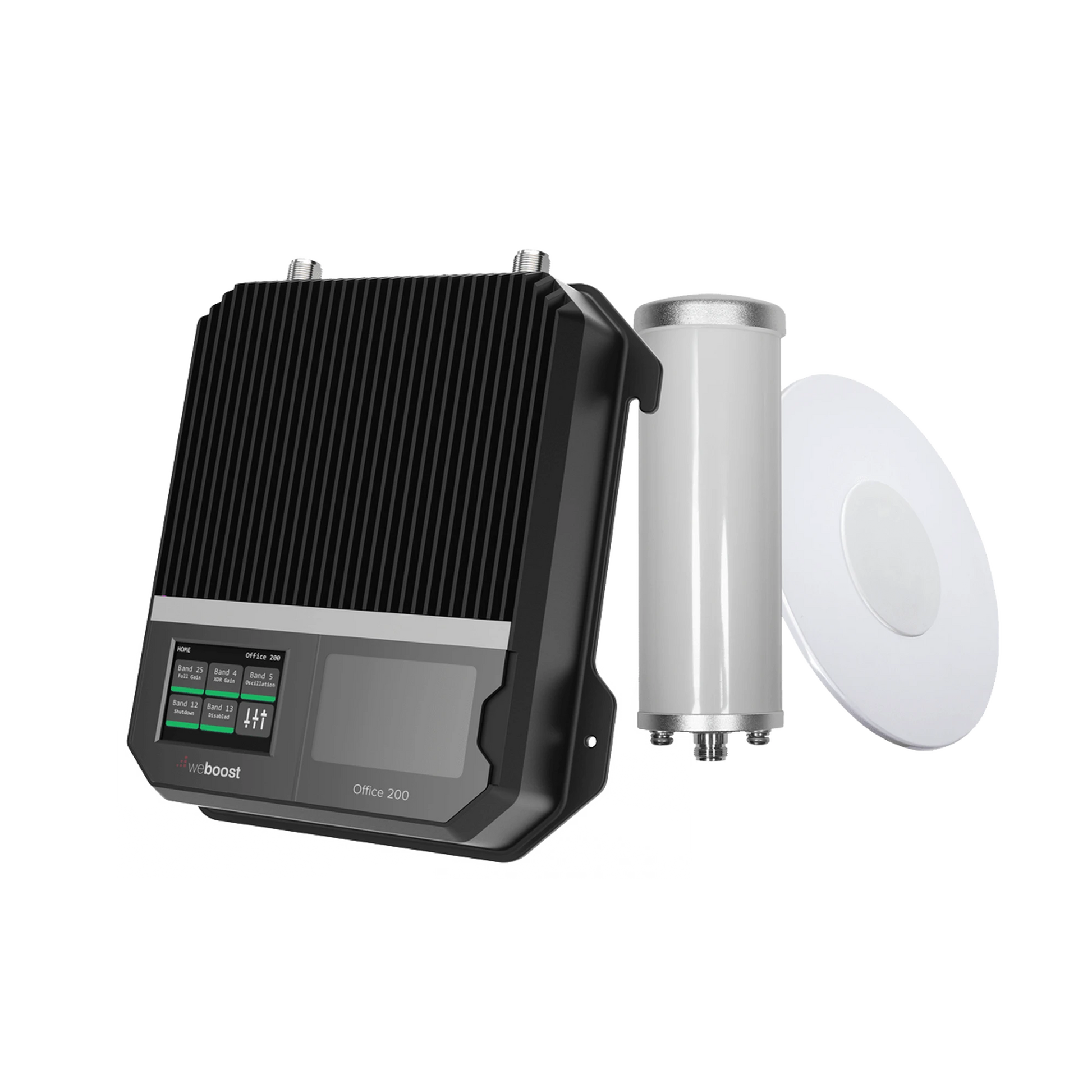 KIT AMPLIFICADOR DE SEÑAL CELULAR 4G LTE, 3G Y VOZ. ESPECIAL PARA CUBRIR ÁREAS DE HASTA 4300 METROS CUADRADOS POR SER DE GRADO COMERCIAL E INDUSTRIAL. SOPORTA MÚLTIPLES OPERADORES, TECNOLOGÍAS Y USUARIOS.-Cobertura para Celular-WILSONPRO / WEBOOST-Bsai Seguridad & Controles