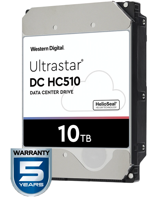 WESTERN HUH721010ALE604 - DISCO DURO DE 10 TB / SERIE ULTRASTAR / RECOMENDADO PARA SERVIDORES / VIDEOVIGILANCIA / SIN LIMITE DE BAHIAS / 7200RPM / SATA 3 / 6GBS / 256MB/-Almacenamiento-WESTERN DIGITAL-TVM1100106-Bsai Seguridad & Controles