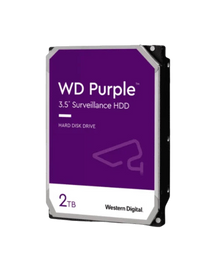 WESTERN DIGITAL WD23PURZ - DISCO DURO DE 2TB / SERIE PURPLE PARA VIDEOVIGILANCIA / TRABAJO 24/7/ INTERFACE: SATA 6 GB/S/ HASTA 64 CÁMARAS/ HASTA 8 BAHÍAS DE DISCOS DUROS/ 3 AÑOS DE GARANTÍA-Discos Duros-WESTERN DIGITAL-WDC1490021-Bsai Seguridad & Controles