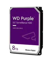 WESTERN DIGITAL WD85PURZ - DISCO DURO DE 8 TB PURPLE/ ESPECIAL PARA VIDEOVIGILANCIA/ TRABAJO 24/7/ INTERFACE: SATA 6 GB/S/ HASTA 64 CÁMARAS/ HASTA 16 BAHÍAS DE DISCOS DUROS-Discos Duros-WESTERN DIGITAL-WDC1490036-Bsai Seguridad & Controles