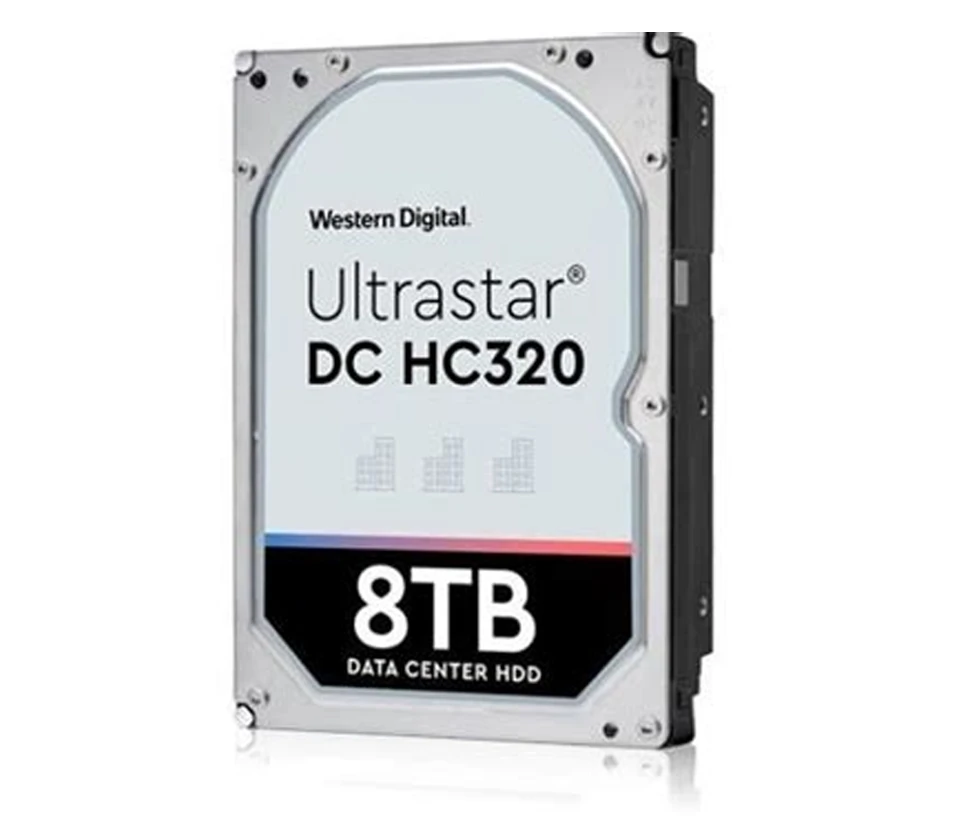 WESTERN HUS728T8TALE6L4 - DISCO DURO DE 8 TB HC320 / SERIE ULTRASTAR / RECOMENDADO PARA SERVIDORES / VIDEOVIGILANCIA / SIN LIMITE DE BAHIAS / 7200RPM / SATA 3 / 6GBS / 256MB-Discos Duros-WESTERN DIGITAL-Bsai Seguridad & Controles