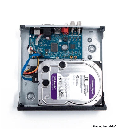 WESTERN WD8001PURP - DISCO DURO DE 8TB PURPLE PRO/ ESPECIAL PARA VIDEOVIGILANCIA CON IA/ TECNOLOGÍA IA ALLFRAME/ INTERFACE: SATA 6 GB/S/ CACHE 256 MB/ HASTA 64 CÁMARAS/ 32 SECUENCIAS DE IA PARA ANÁLISIS DE APRENDIZAJE PROFUNDO/-Discos Duros-WESTERN DIGITAL-Bsai Seguridad & Controles