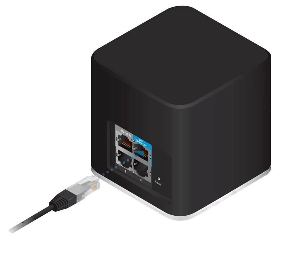 UBIQUITI ACBISP - RUTEADOR INALÁMBRICO AIRCUBE / 4 PUERTOS FAST ETHERNET / WIFI 2.4GHZ A 300 MBPS-Ruteadores / Firewalls / Balanceadores de carga-UBIQUITI-Bsai Seguridad & Controles