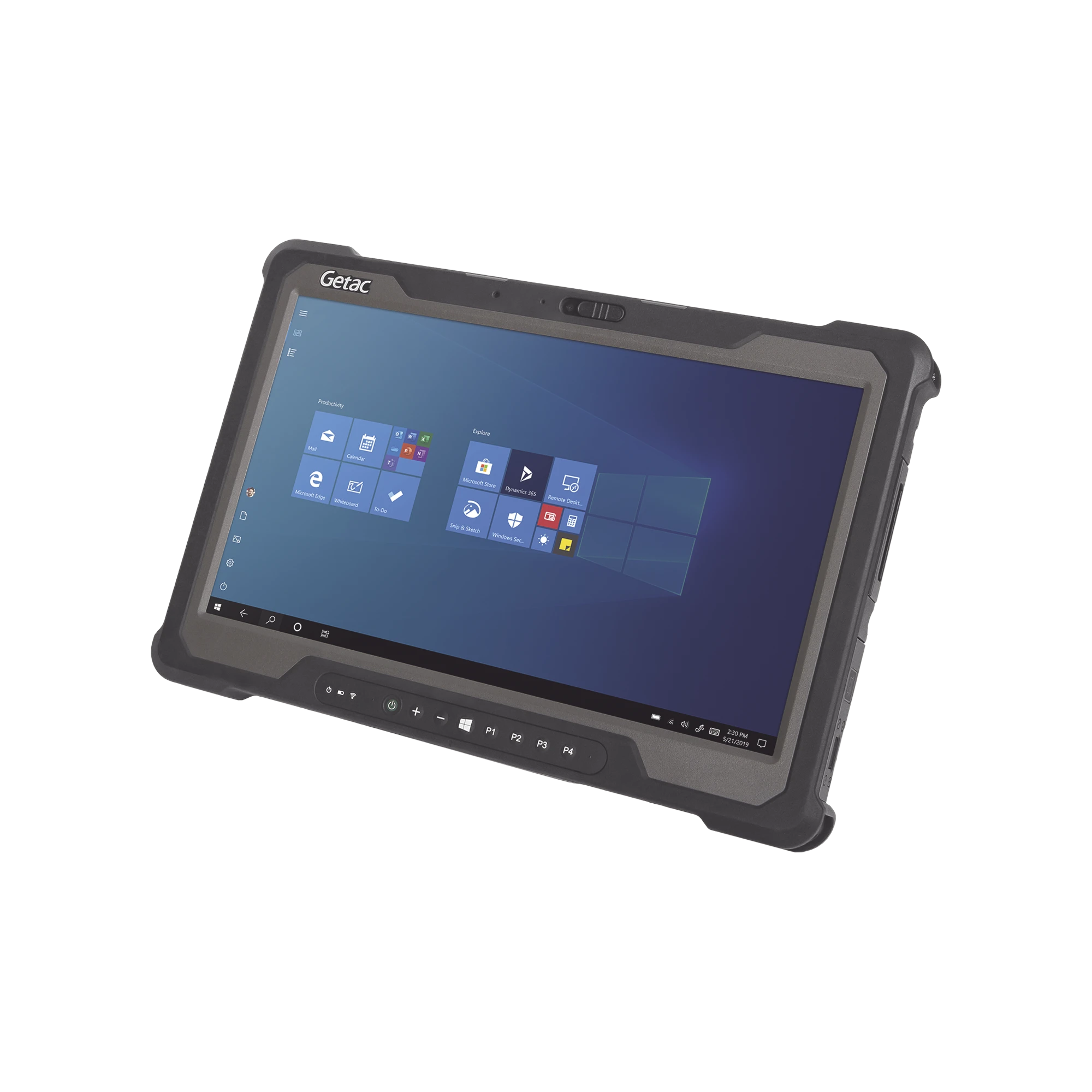 TABLETA ROBUSTA 14" / CORE I5 / 8GB RAM / 256GB SSD / WIFI + BT-Almacenamiento NAS-SAN-eSATA-GETAC-Bsai Seguridad & Controles