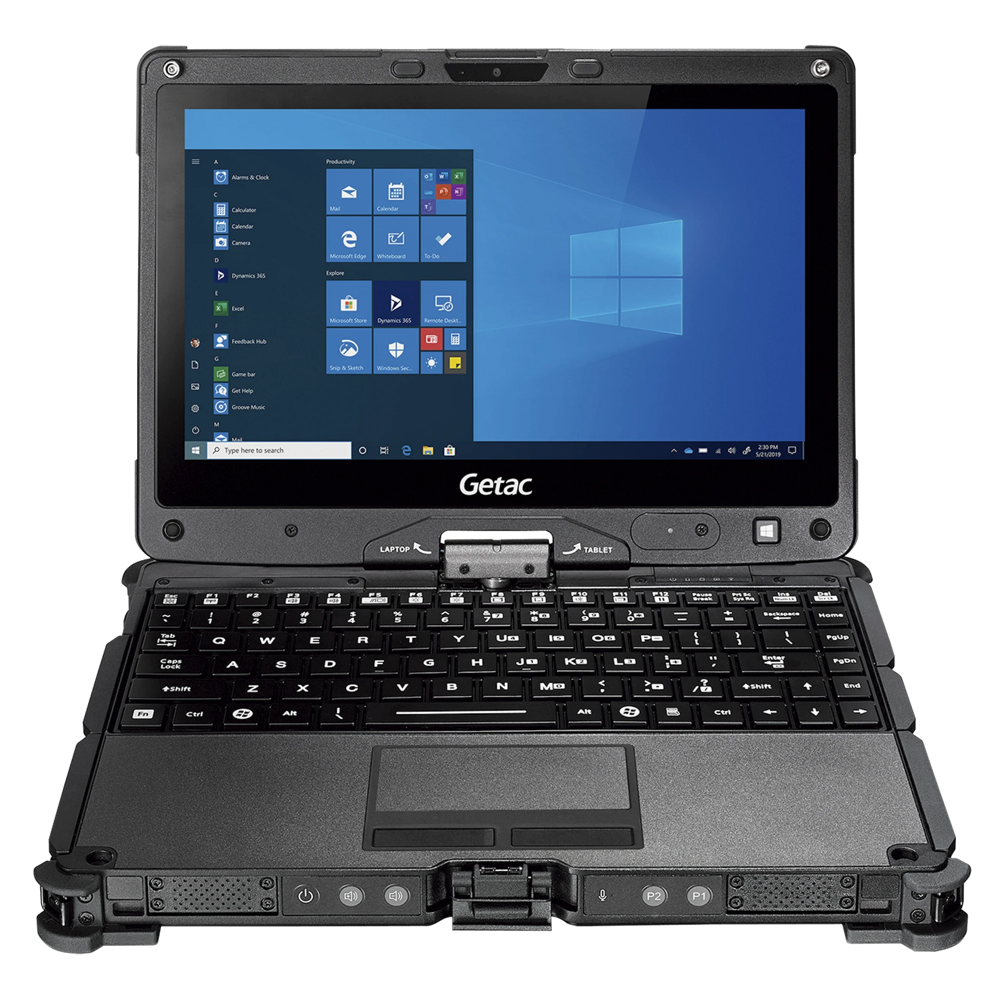 NOTEBOOK ROBUSTA 11.6" / CORE I5 / 16GB RAM / 256GB SSD / WIFI + BT-Almacenamiento NAS-SAN-eSATA-GETAC-Bsai Seguridad & Controles